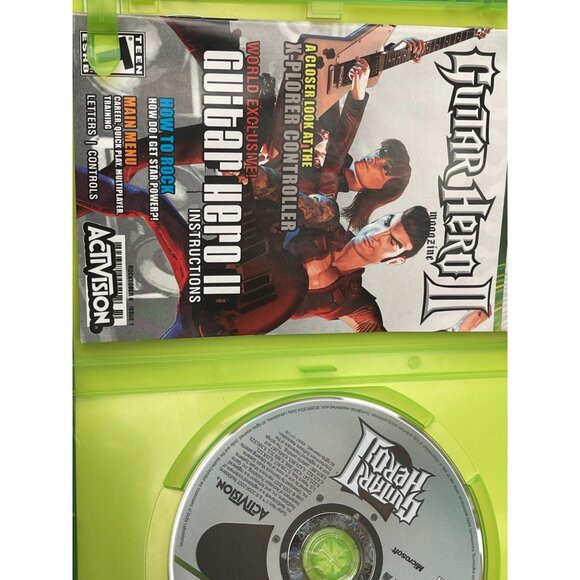 Guitar Hero II ~ Microsoft XBOX 360 Game ~ Complete W/ Manual ~ Rated T - Picture 3 of 5